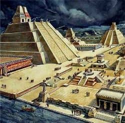 Tenochtitlán kettős piramisa