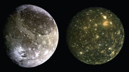 Ganymedes és Callisto