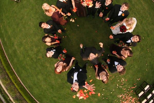 Különleges fotók az esküvőről