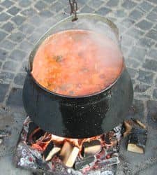 Halászlé főzés bajai módra