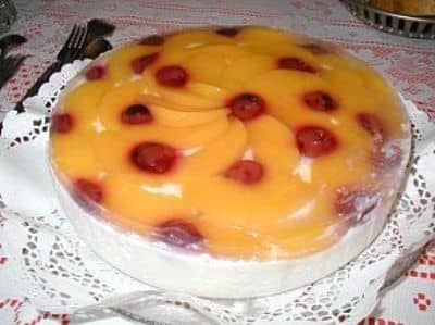 Joghurtos túró torta sütés nélkül