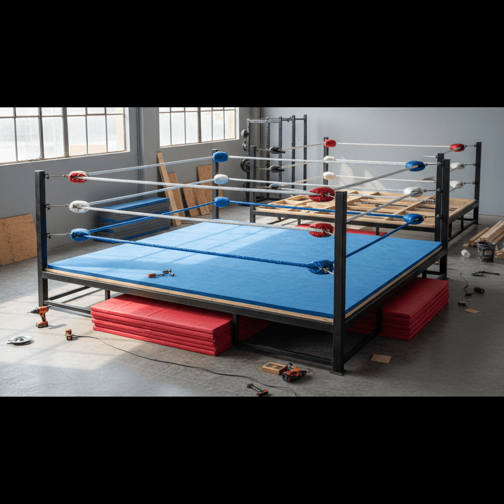 Hogyan építsünk saját pankrátor ringet: részletes útmutató