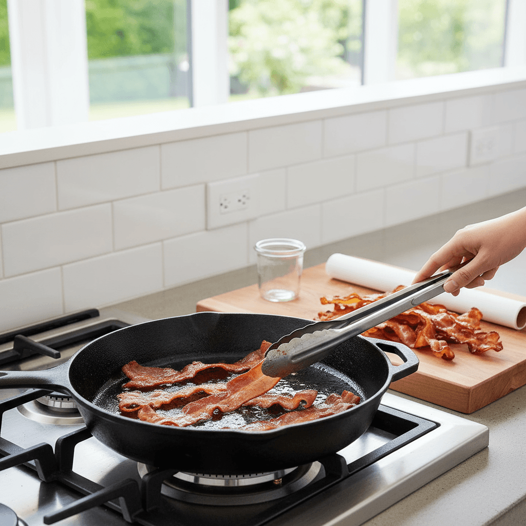A bacon elősütésének titkai: időtakarékos megoldások a konyhában