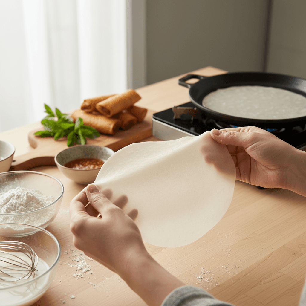 A tökéletes tavaszi tekercs titka: házi készítésű tésztalapok lépésről lépésre