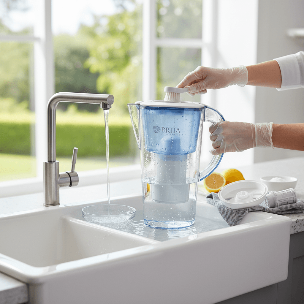 A Brita vízszűrő kancsó alapos tisztítása: lépésről lépésre