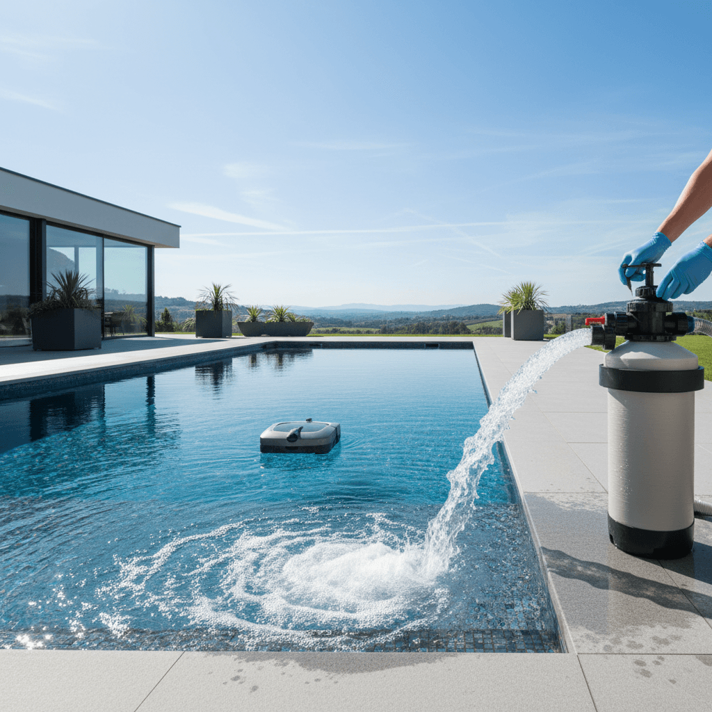 Medence porszívózás és szűrő visszamosatás: a teljes útmutató