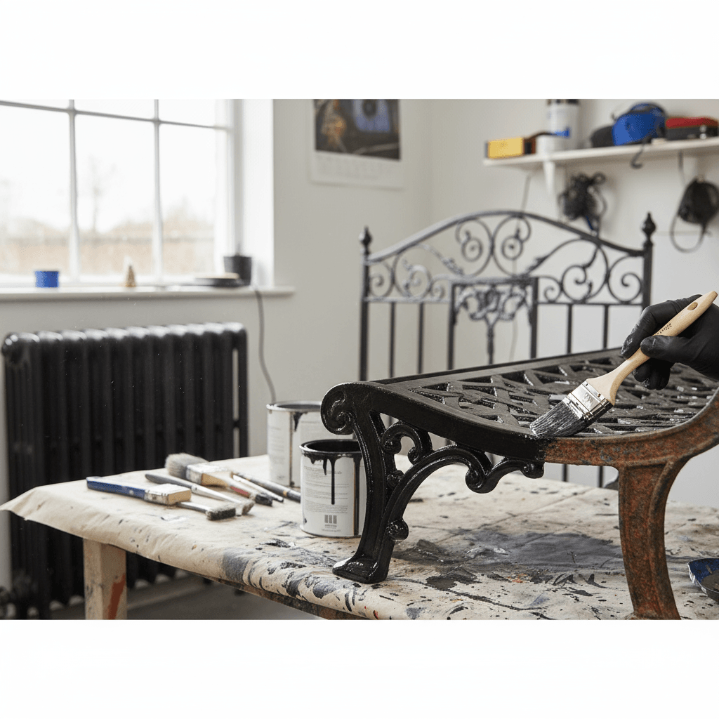 Öntöttvas festése: útmutató a tartós és esztétikus felületért