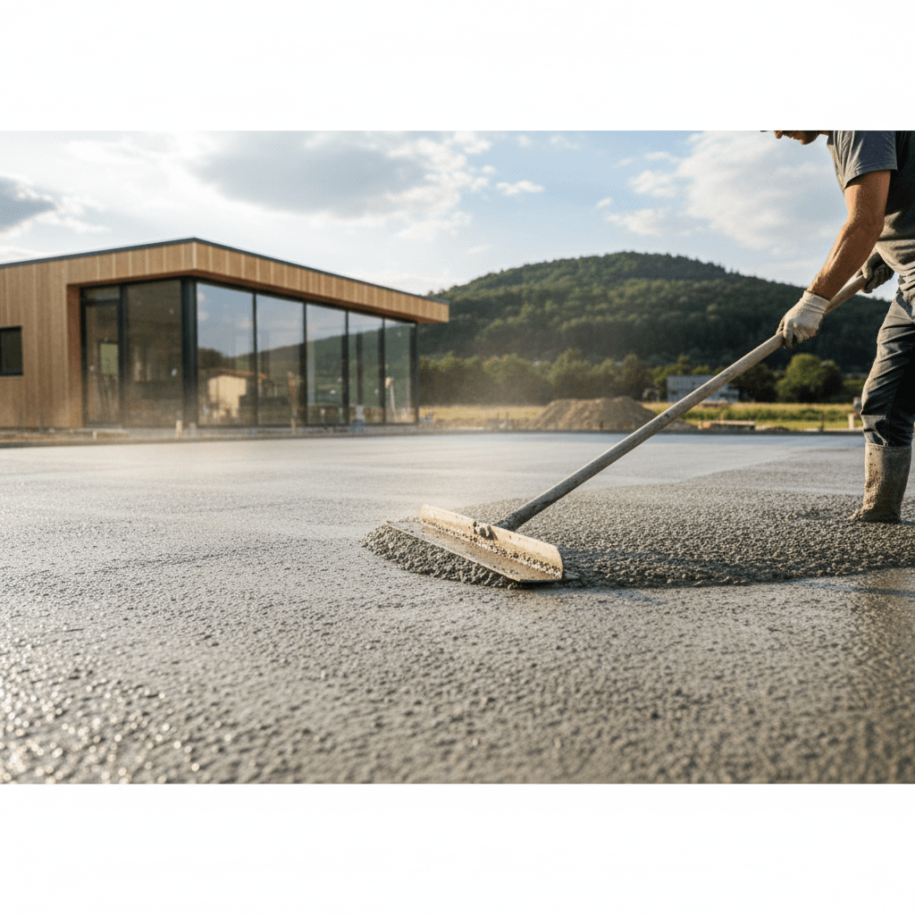 A betonozás befejező lépései: útmutató a tökéletes felülethez