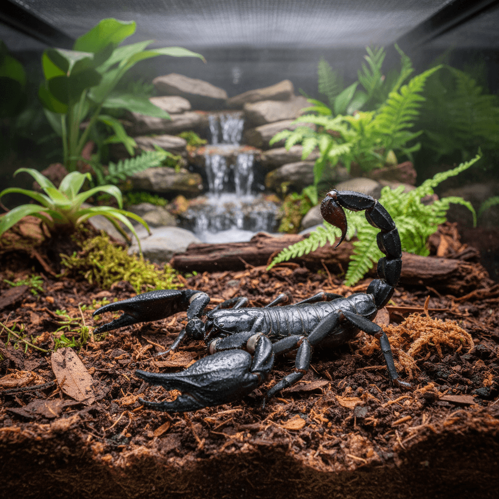 A császárskorpió tartása: részletes útmutató a gondozásához