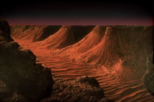 Valles Marineris, a Naprendszer leghosszabb völgye