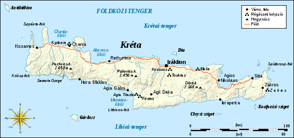 A legnagyobb görög sziget: Kréta