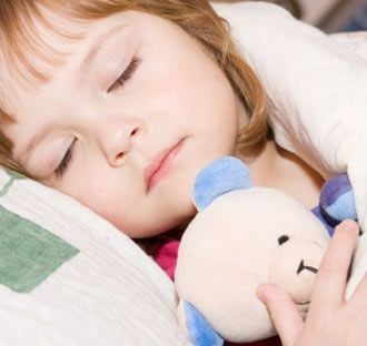 Nagyobb gyermek alvási szokásai