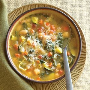 Az olasz minestrone leves