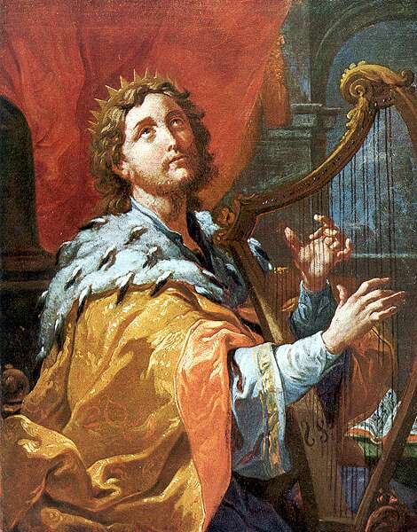 Dávid király, az Isten szíve szerint való férfi