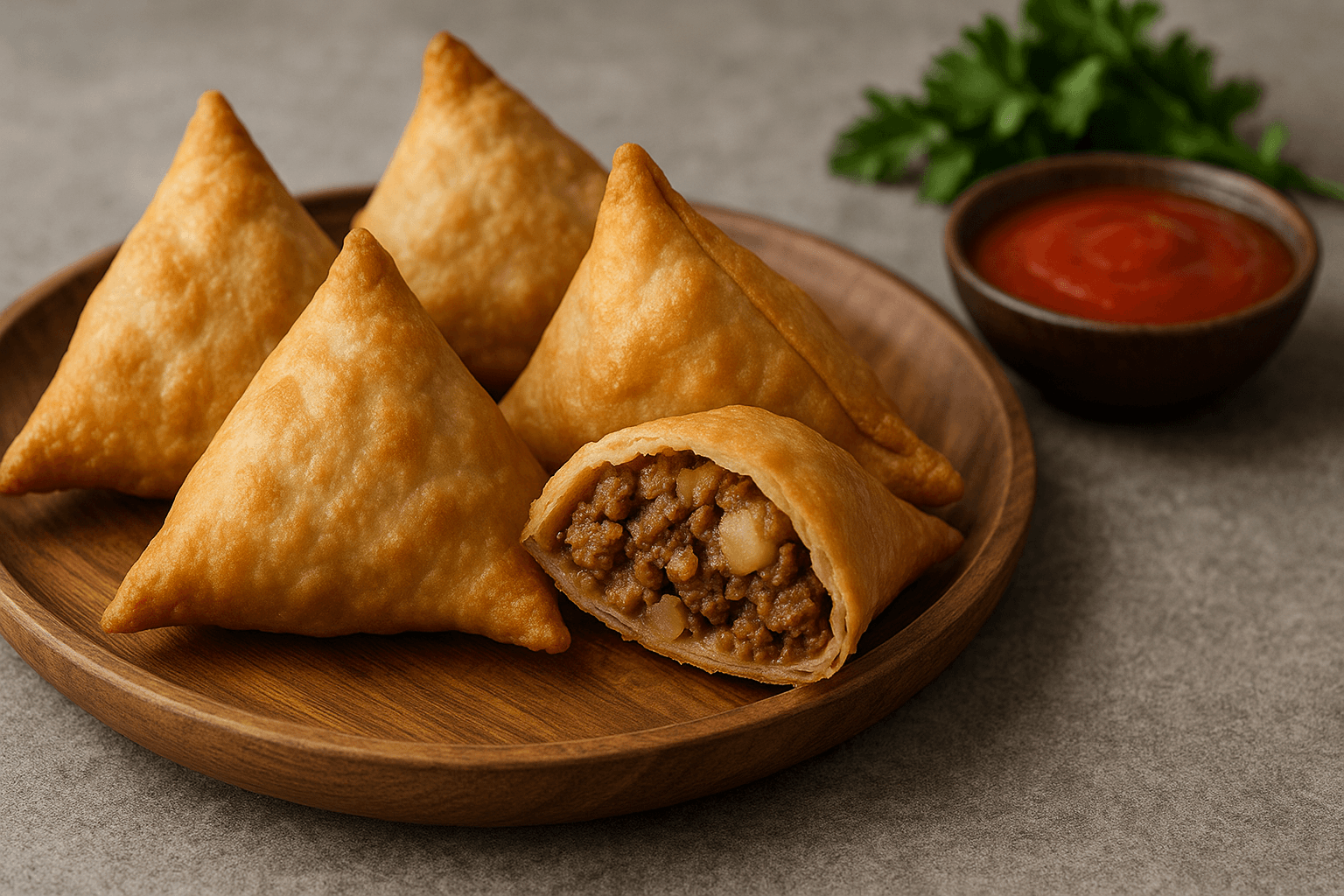 Húsos samóza részletes recept és készítési útmutató