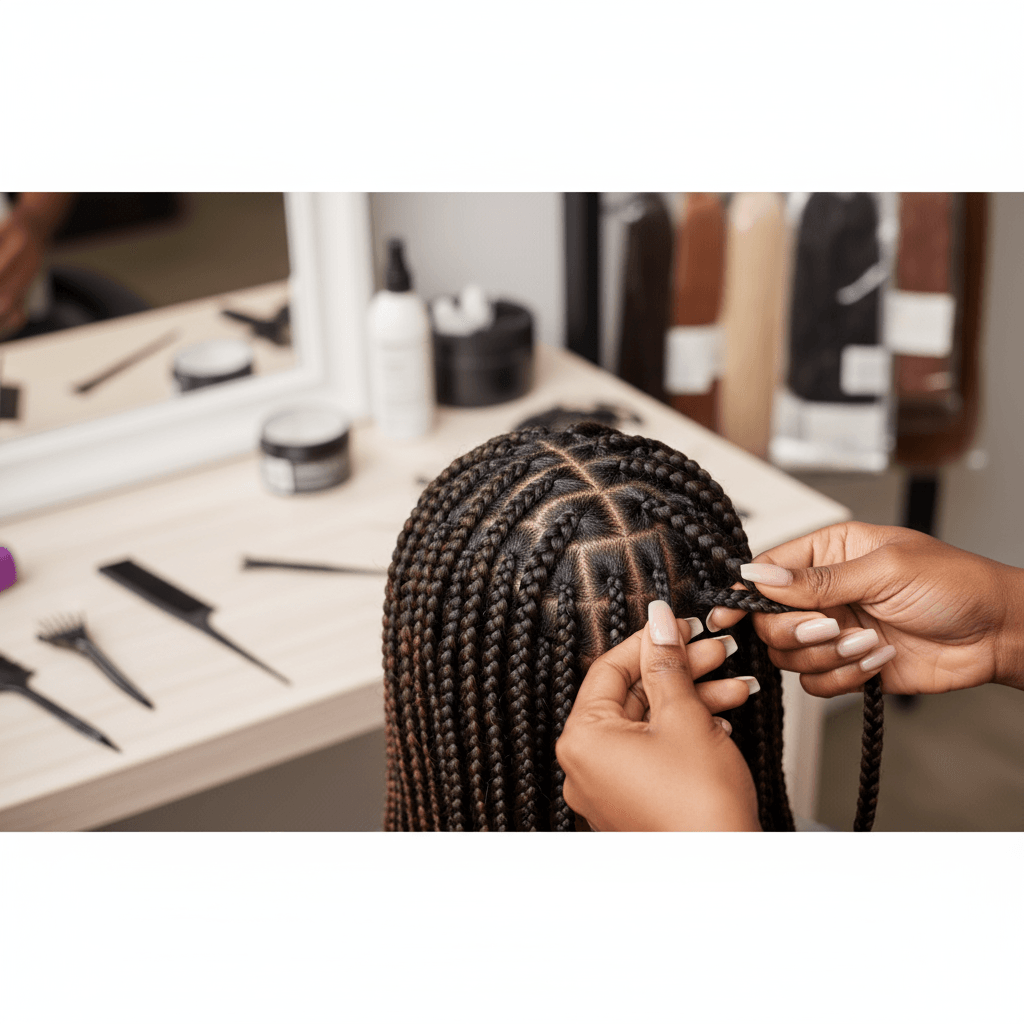 A box braids fonás művészete: részletes útmutató lépésről lépésre
