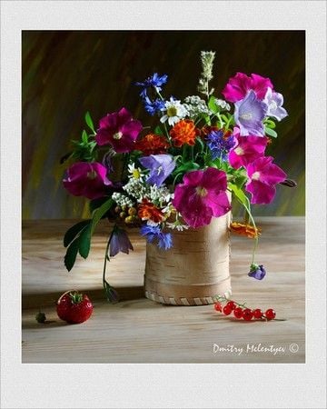 Vadvirágcsokor készítése