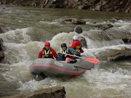 Vadvízi evezés – Rafting