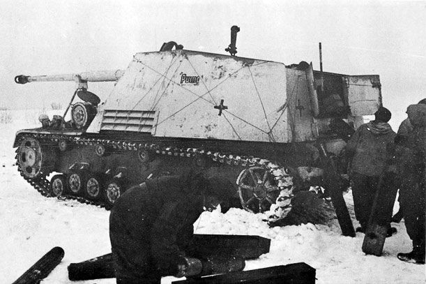 A SD.Kfz 164 Nashorn páncélvadász