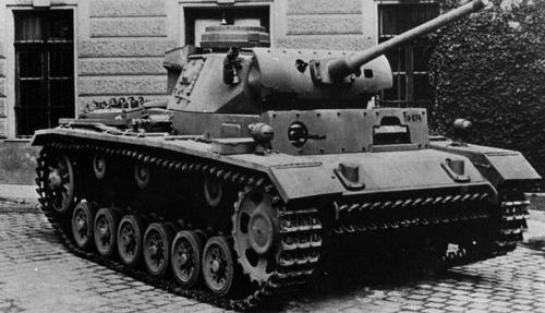 A Panzer III Közepes Harckocsi