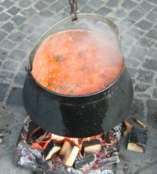 Halászlé főzés bajai módra