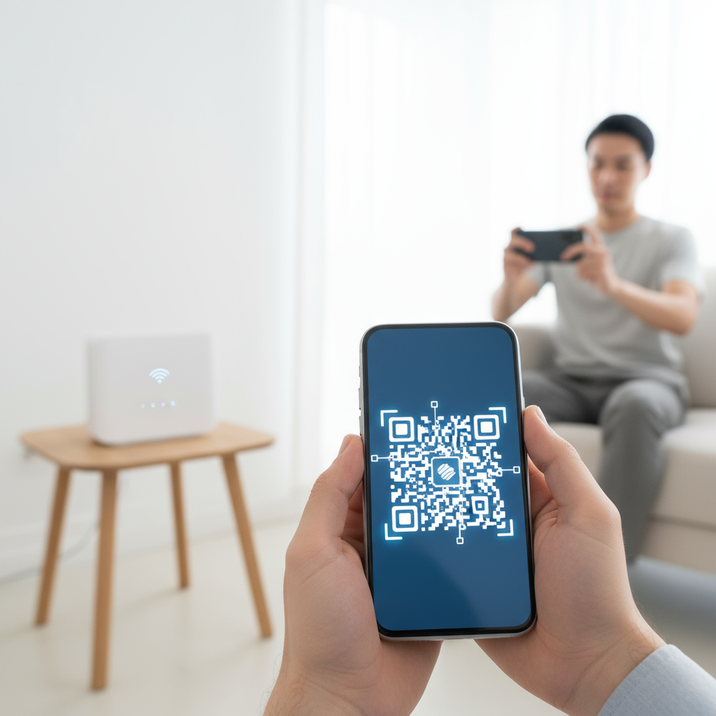 Wi-Fi jelszó megosztása QR-kóddal: egyszerűen és biztonságosan